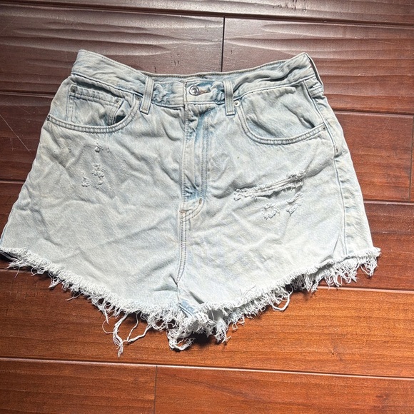 Levi's Pants - Levi’s Light Blue Distressed Denim Women’s Shorts